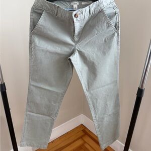 L.L. Bean Women's Light Sage Cotton Chinos